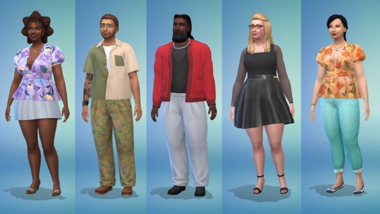 The Sims Introduced New Hair, Size-Inclusive Looks & More for Free