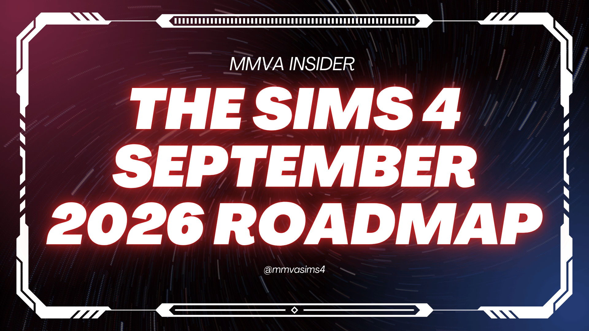 The Sims 4 September 2026 Roadmap: What’s Coming This Month?, MMVA: My Multiverse Virtual Adventures