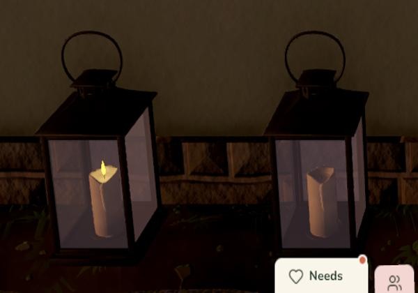 The Batwick Lantern shown switched on and off in build 66.